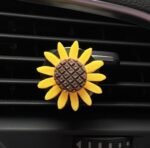Perfume Decoration Sunflower Flower Car Ventilator Perfume Clip - Image 9